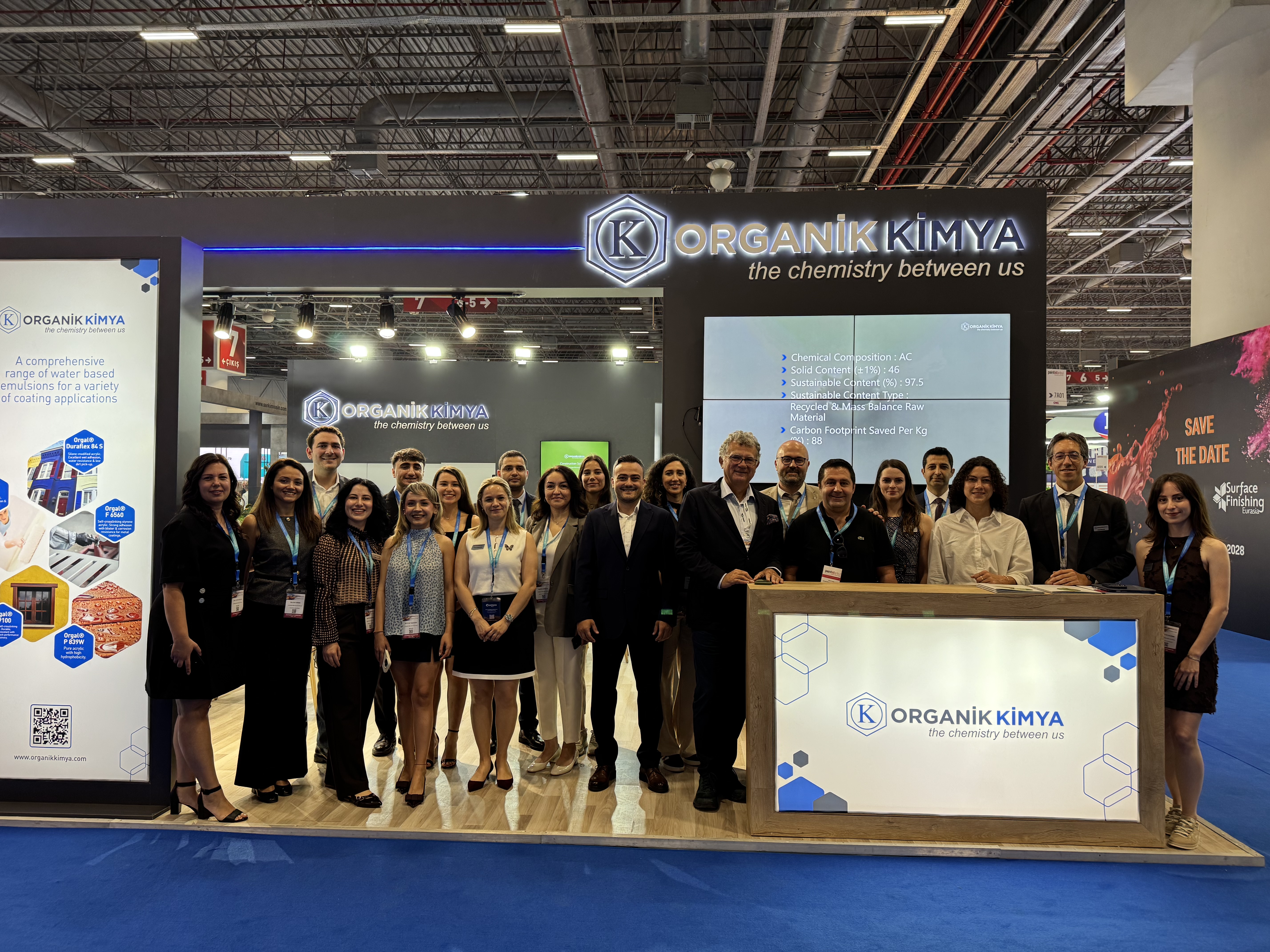 Organik Kimya, Paint İstanbul 2026’da İnovasyon, Uzmanlık ve İş Birliğini Bir Araya Getirdi